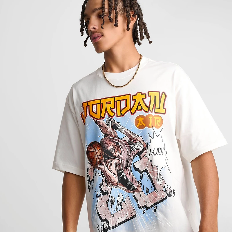 Men's Jordan Brooklyn Anime Graphic T-Shirt