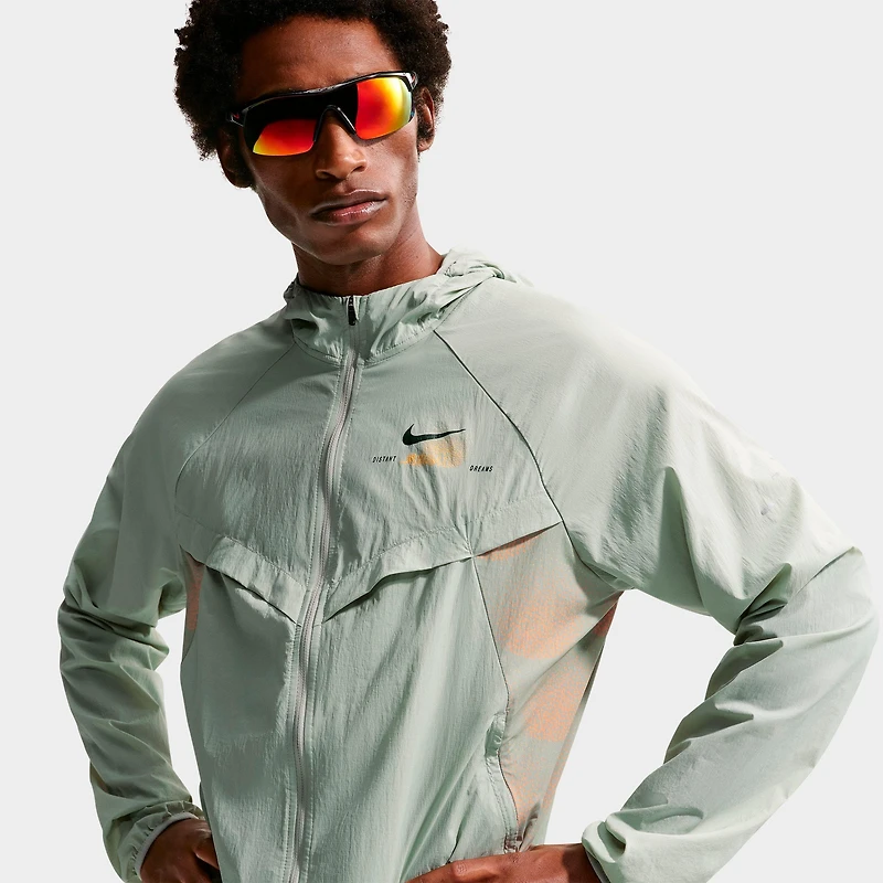 Men's Nike Stride Repel Distant Dreams UV Protection Running Jacket