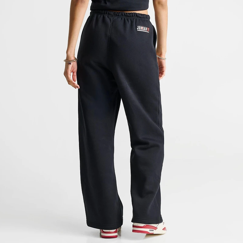 Women's Jordan Brooklyn Fleece Varsity Wide-Leg Sweatpants