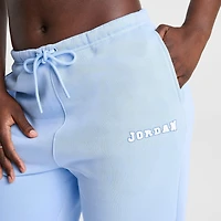 Women's Jordan Brooklyn Fleece Varsity Wide-Leg Sweatpants