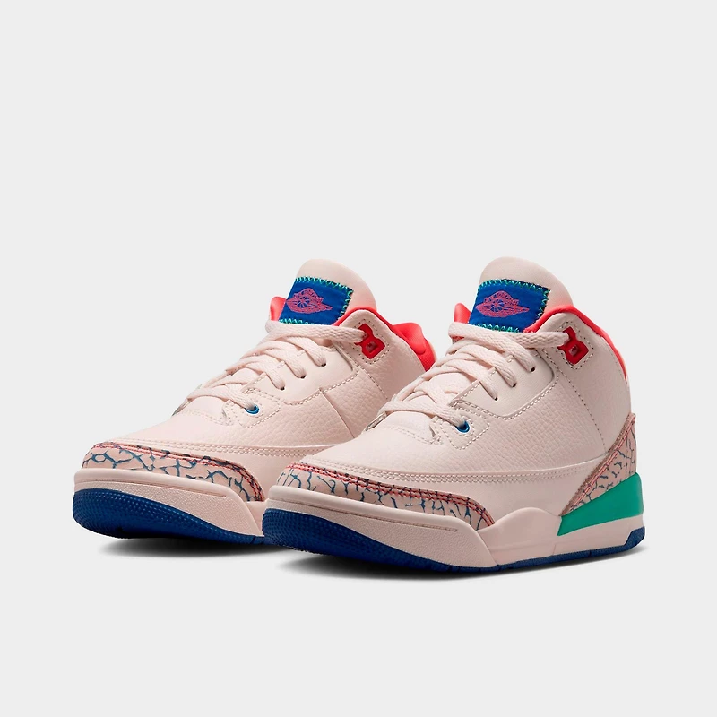 Little Kids' Air Jordan Retro 3 Basketball Shoes