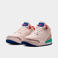 Little Kids' Air Jordan Retro 3 Basketball Shoes