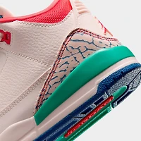 Little Kids' Air Jordan Retro 3 Basketball Shoes