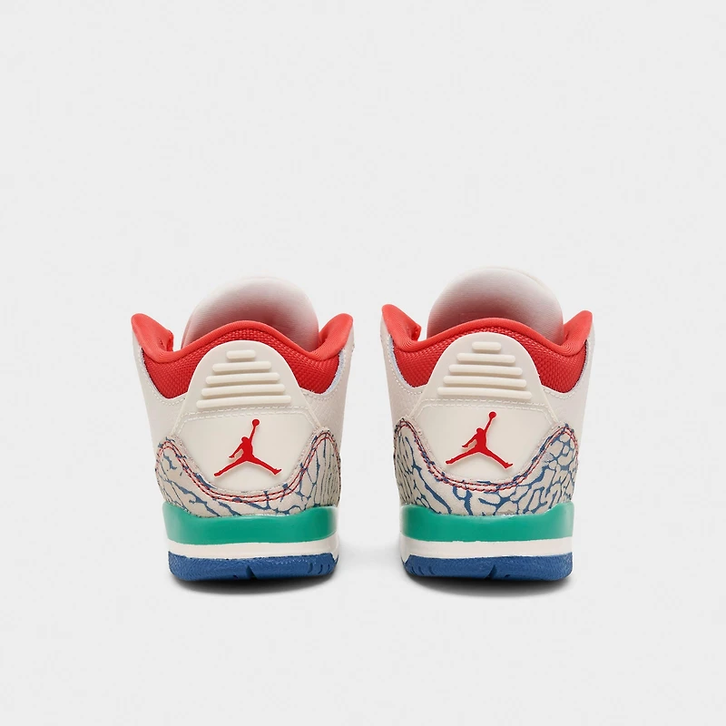 Kids' Toddler Air Jordan Retro 3 Basketball Shoes