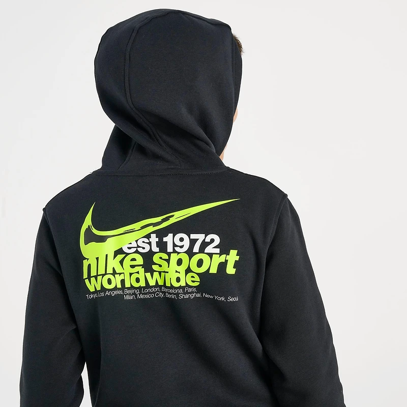 Big Kids' Nike Sportswear Club Fleece 1972 Pullover Hoodie