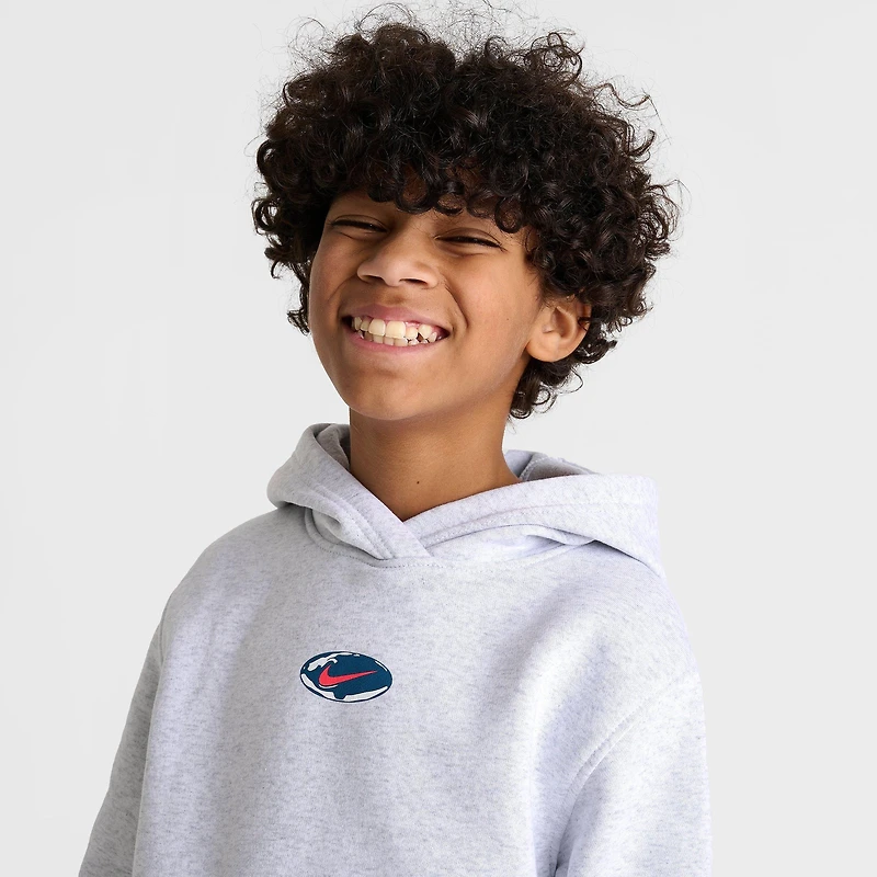 Big Kids' Nike Sportswear Club Fleece 1972 Pullover Hoodie