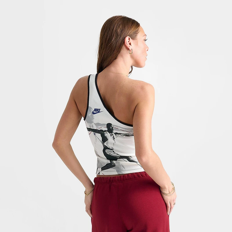 Women's Jordan Flight Graphic One-Shoulder Tank