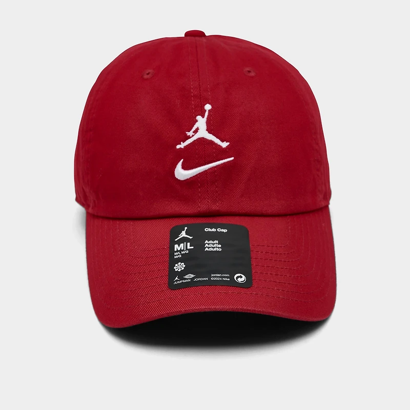 Jordan Stacked Logo Club Strapback Hat