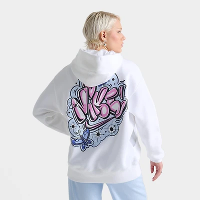 Women's Nike Sportswear Phoenix Fleece Airbrushed Oversized Pullover Hoodie