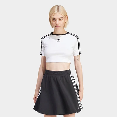 Women's adidas Originals adicolor 3-Stripes Baby T-Shirt