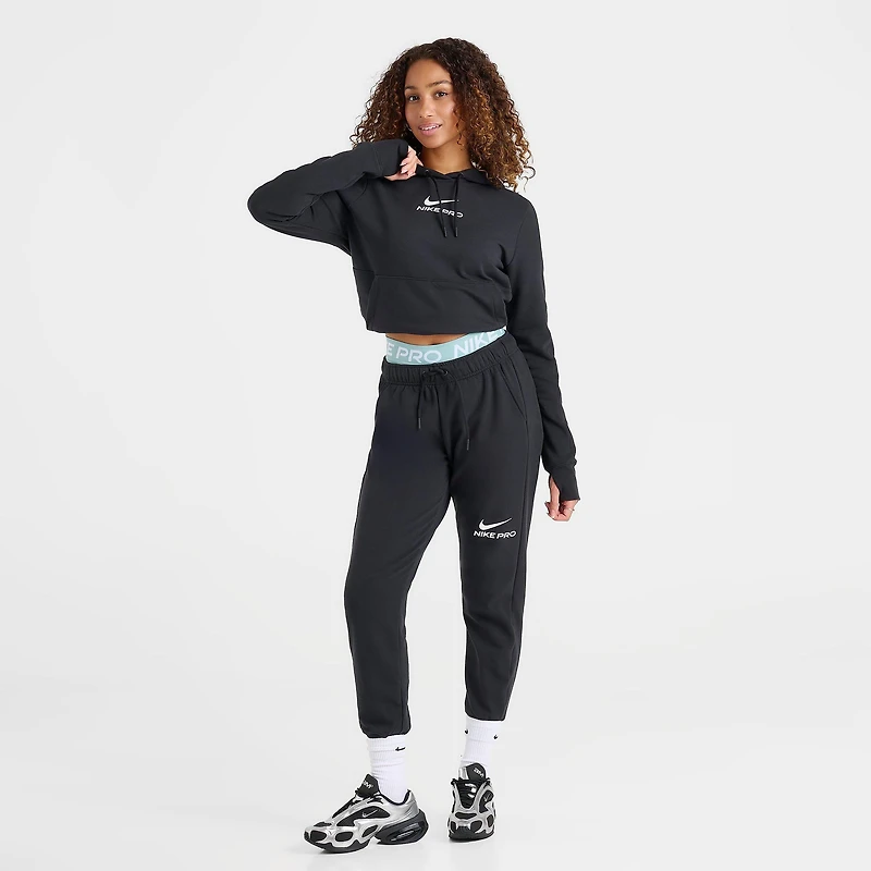 Women's Nike Pro Dri-FIT French Terry Pullover Hoodie