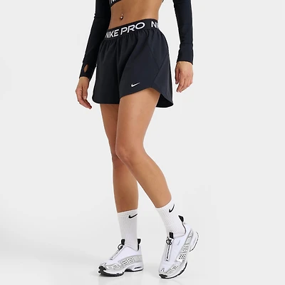 Women's Nike Pro Dri-FIT Mid-Rise 3" Brief-Lined Woven Shorts