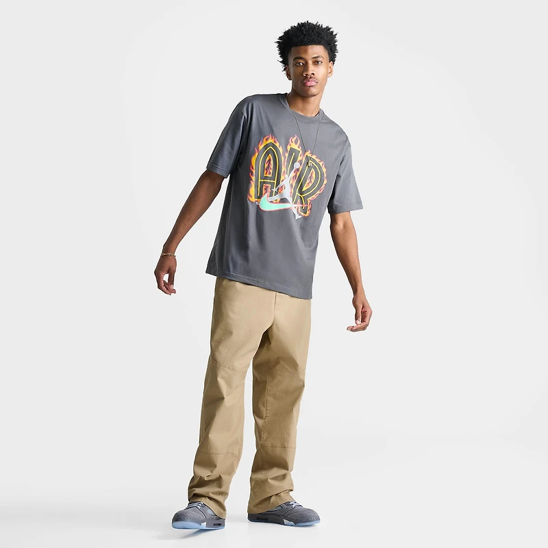Men's Jordan Air Flame Graphic T-Shirt
