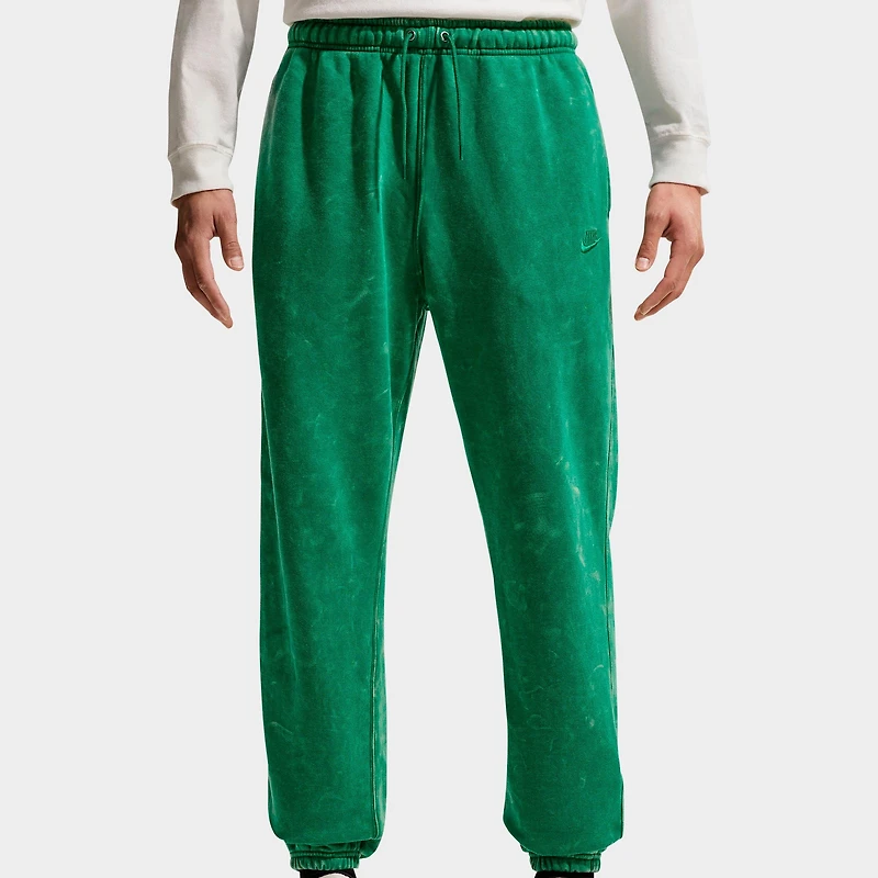 Men's Nike Sportswear Club Washed Cuffed Fleece Pants