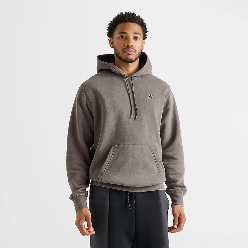 Men's Nike Sportswear Club Washed Fleece Hoodie