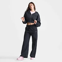 Women's Nike Sportswear Phoenix Fleece Goddess Cropped Full-Zip Hoodie