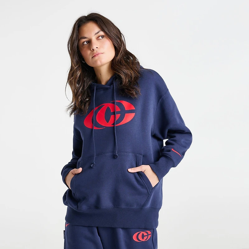 Women's Nike Caitlin Clark Essential Fleece Pullover Hoodie
