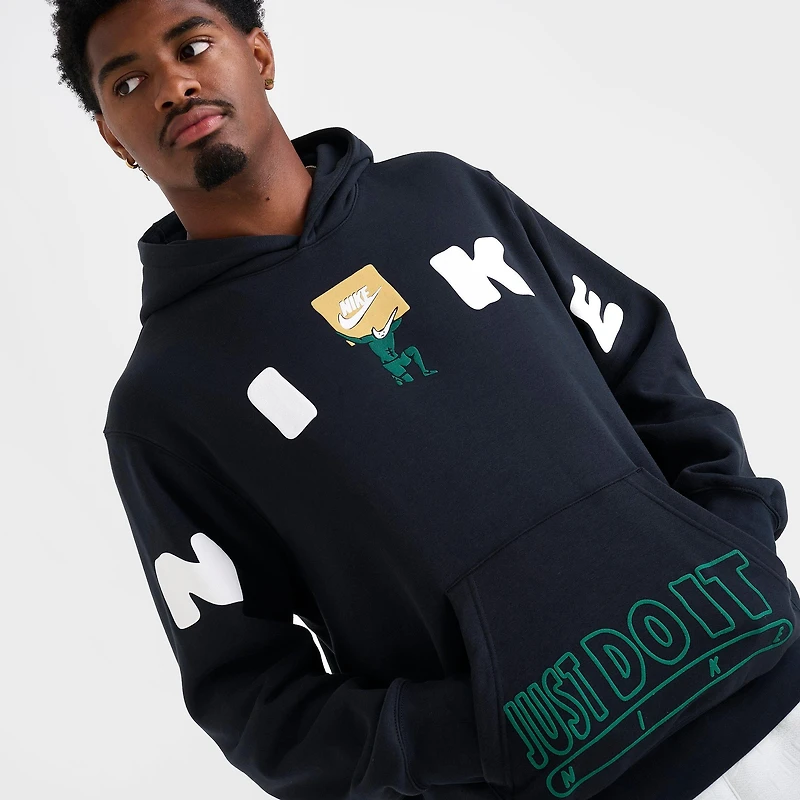 Men's Nike Club JDI Graphic Fleece Pullover Hoodie