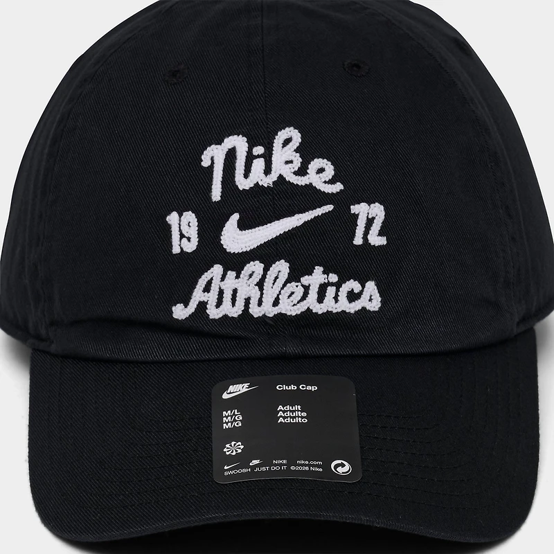 Nike Club Varsity Unstructured Strapback Hat