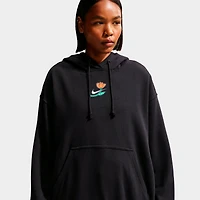 Women's Nike Phoenix Fleece Oversized Pullover Basketball Hoodie