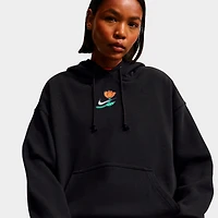 Women's Nike Phoenix Fleece Oversized Pullover Basketball Hoodie