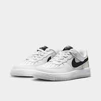 Little Kids' Nike Force 1 Low EasyOn Stretch Lace Casual Shoes