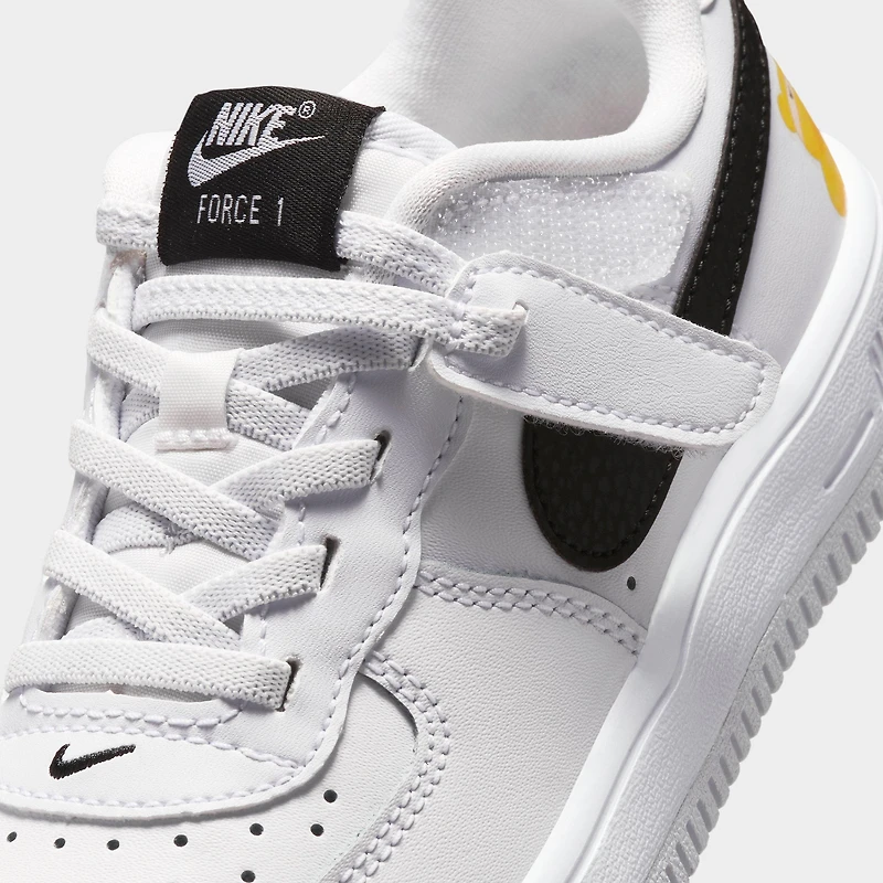 Little Kids' Nike Force 1 Low EasyOn Stretch Lace Casual Shoes