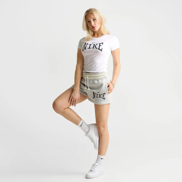 Women's Nike Sportswear Phoenix Fleece 4" High-Waisted Shorts