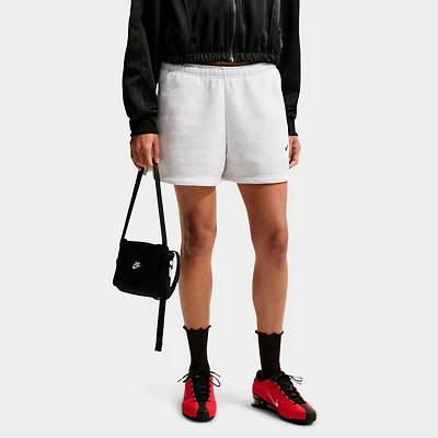 Women's Nike Studio Fleece Medium-Weight Mid-Rise Shorts