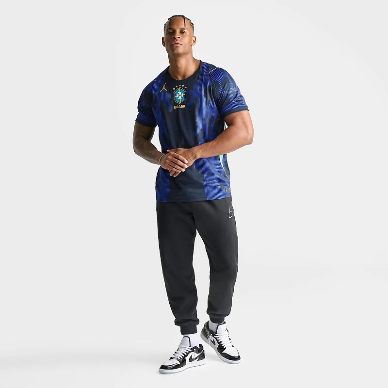 Men's Jordan Brazil 2026 Stadium Away Dri-FIT Replica Soccer Jersey