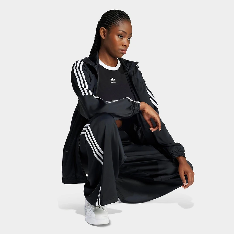 Women's adidas Originals adicolor Satin Wide Leg Track Pants