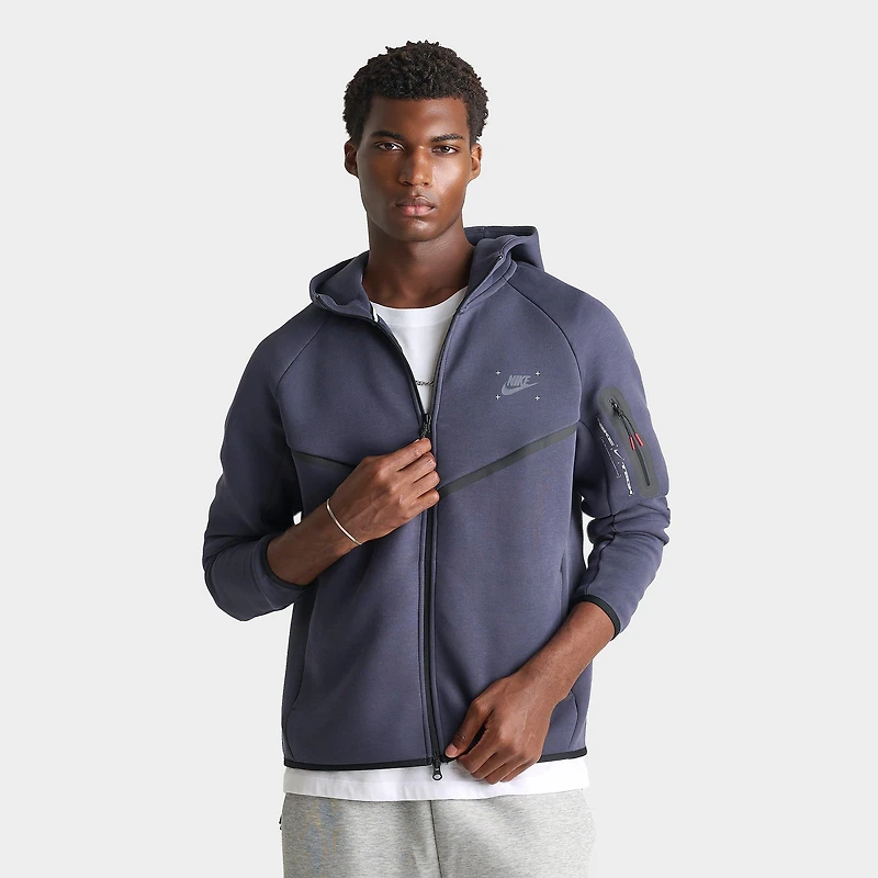 Men's Nike Tech Fleece Windrunner Graphic Full-Zip Hoodie