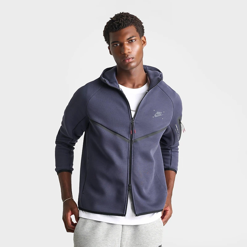 Men's Nike Tech Fleece Windrunner Graphic Full-Zip Hoodie