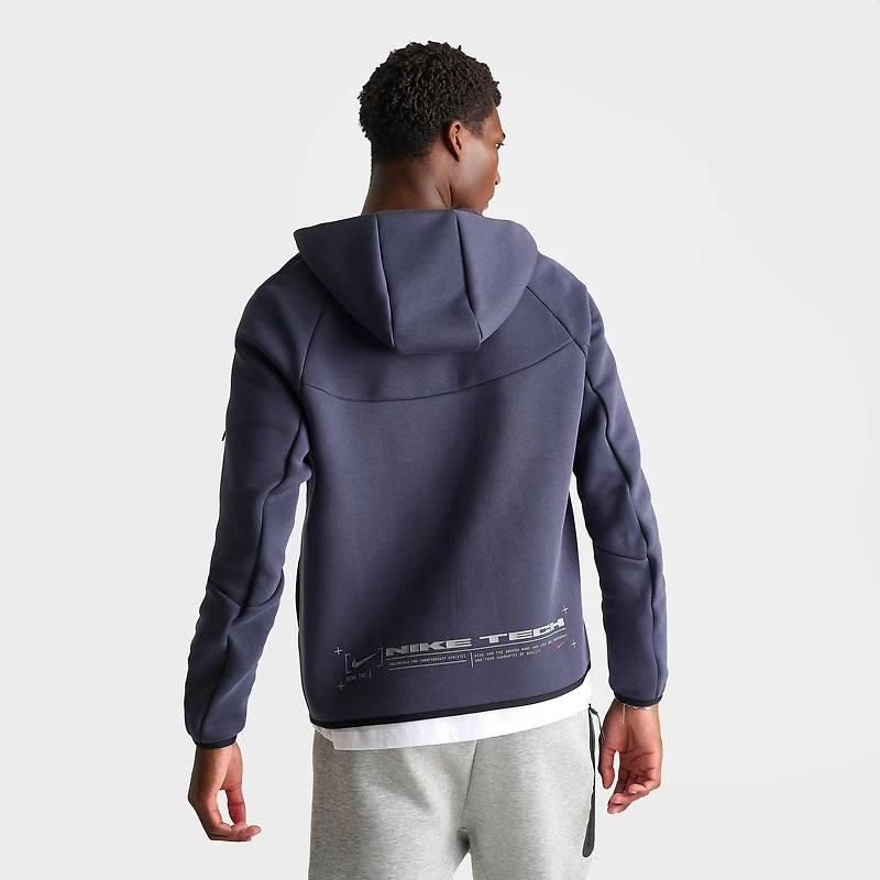 Men's Nike Tech Fleece Windrunner Graphic Full-Zip Hoodie