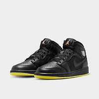 Big Kids' Air Jordan Retro 1 Mid SE Casual Shoes