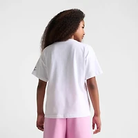 Girls' Big Kids' Nike Sportswear Essentials Floral Boyfriend T-Shirt