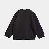 Infant and Toddler adidas Originals Trefoil Crewneck Sweater Jogger Pants Set