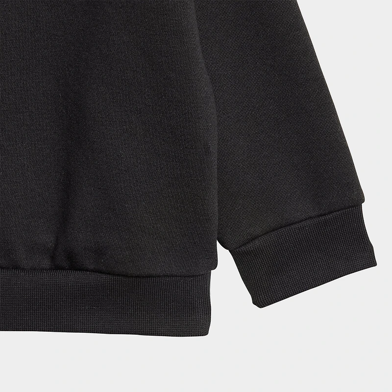 Infant and Toddler adidas Originals Trefoil Crewneck Sweater Jogger Pants Set