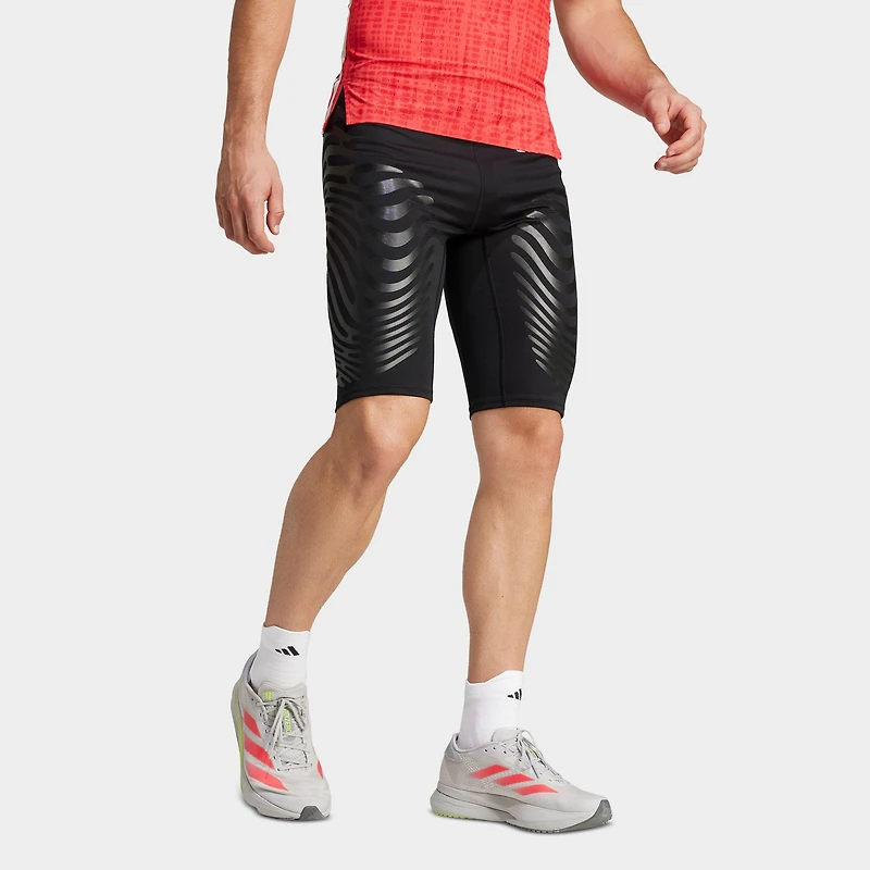 Men's adidas adiZero Control Running Legging Shorts