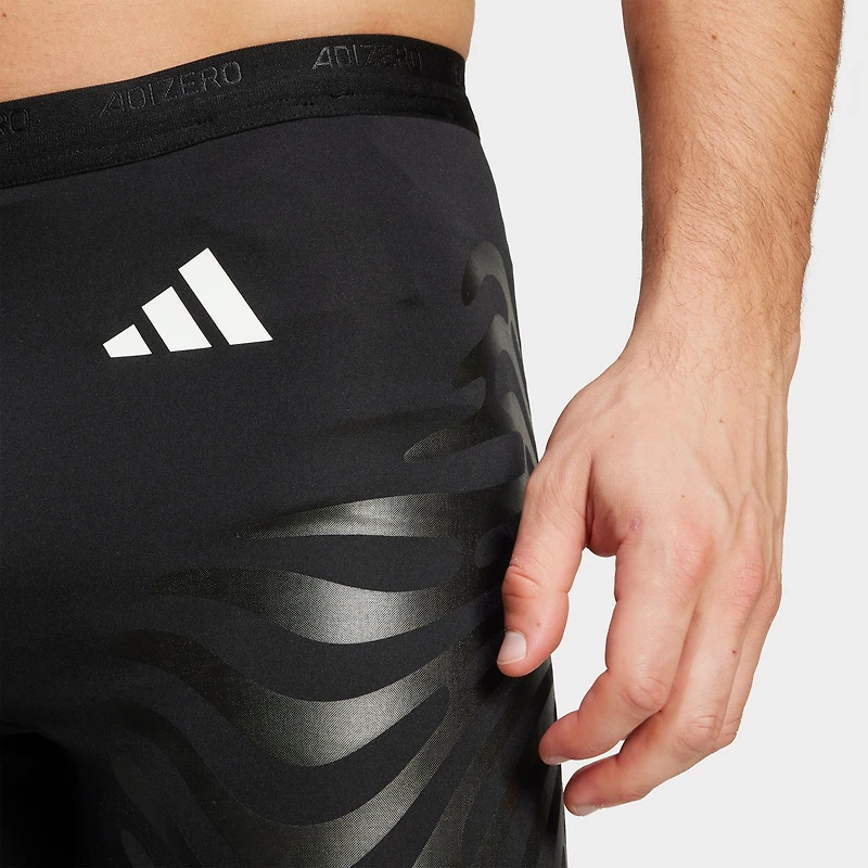 Men's adidas adiZero Control Running Legging Shorts