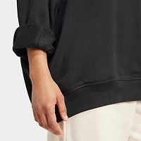 Women's adidas Originals Essentials Fleece Long Oversized Crewneck Sweatshirt
