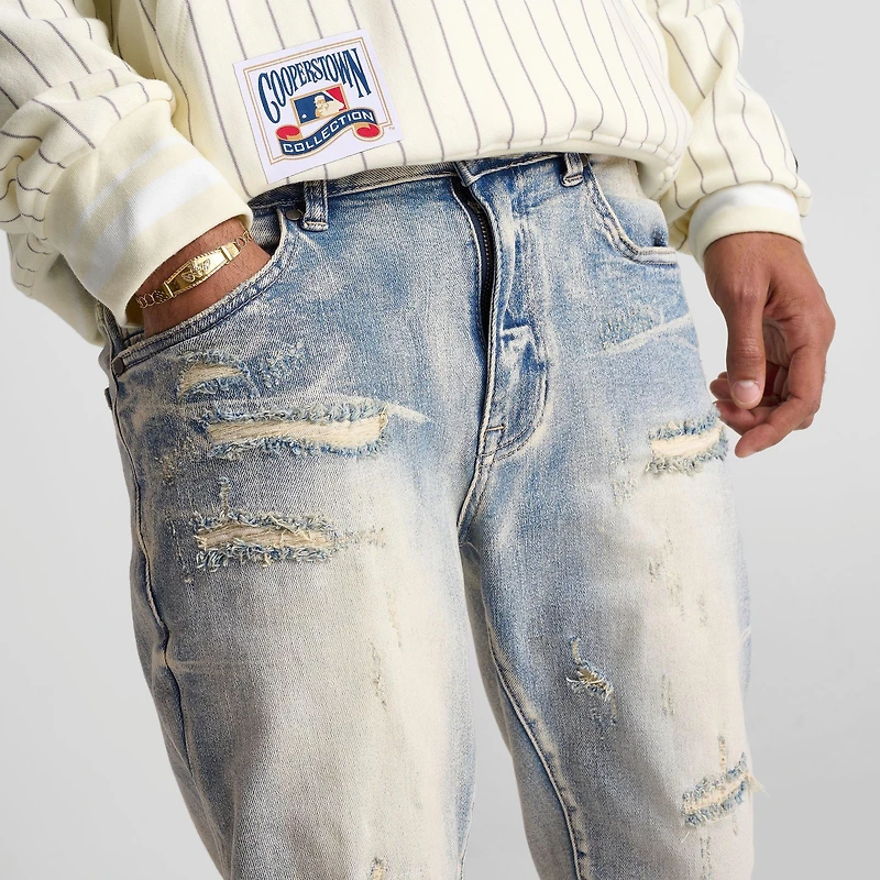 Men's Smoke Rise Slim Ripped Denim Jeans