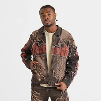 Men's Smoke Rise Ascended Deconstructed Denim Jacket