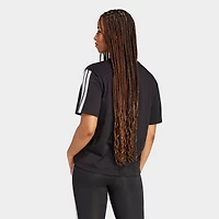 Women's adidas Essential 3-Stripes Boyfriend T-Shirt