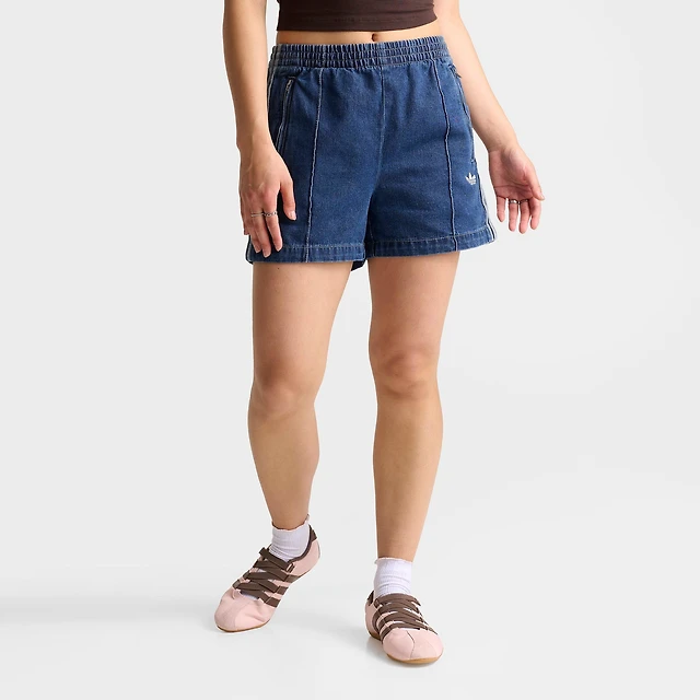 Women's adidas Originals adicolor Firebird Denim Shorts