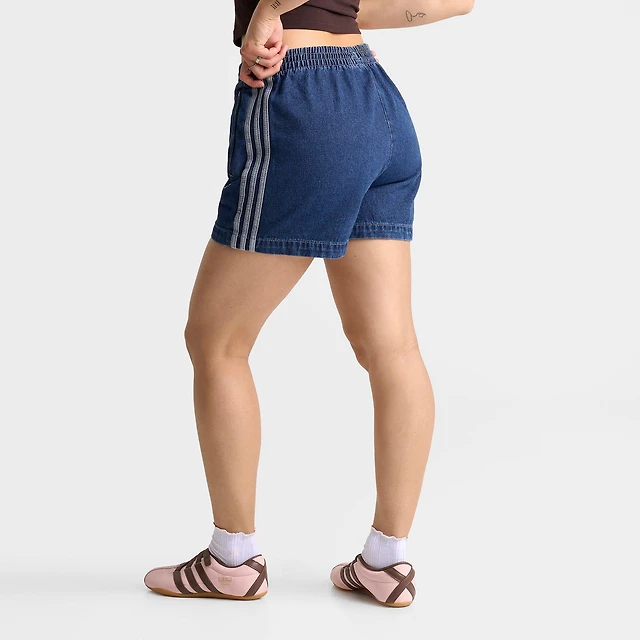 Women's adidas Originals adicolor Firebird Denim Shorts