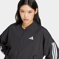 Women's adidas Sportswear Essentials 3-Stripes Lifestyle Woven Bomber Jacket