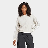 Women's adidas Sportswear Essentials 3-Stripes Lifestyle Woven Bomber Jacket