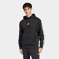 Men's adidas Essentials 3-Stripes Fleece Pullover Hoodie