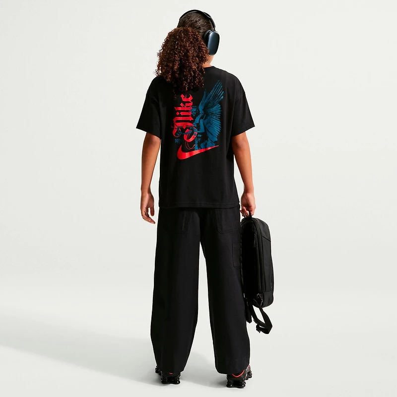 Big Kids' Nike Sportswear Wings Back Hit T-Shirt
